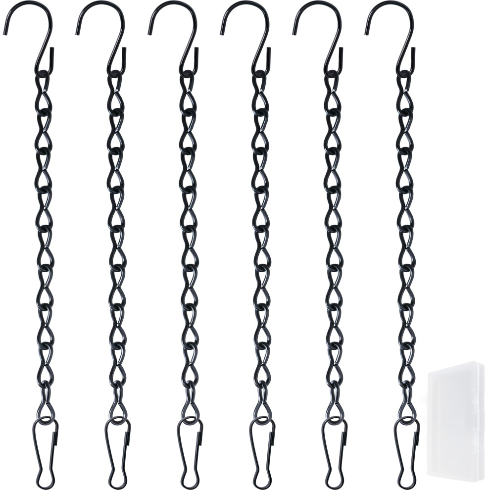 Chaînes de suspension VRSS pour paniers de jardinières suspendus, mangeoires à oiseaux, lanternes, ornements, carillons éoliens, panneaux d'affic