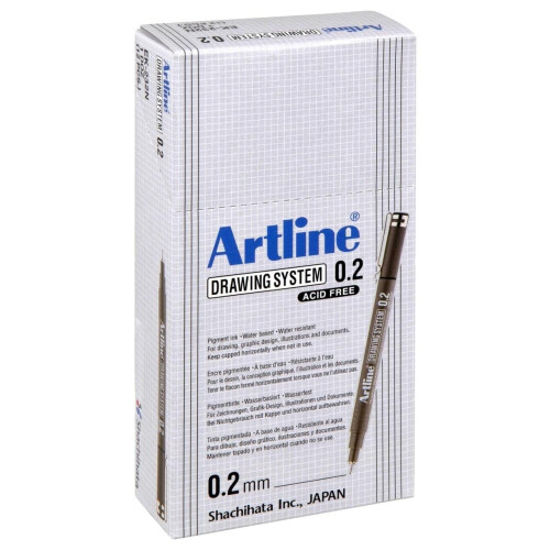 artline EK232 Zeichensystemstift, Schwarz 2