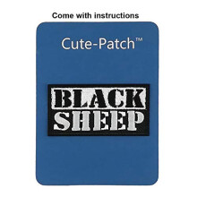Black Sheep Broderet jern p? sy p? patch badge