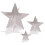 3-D Foil Star Centerpieces 1