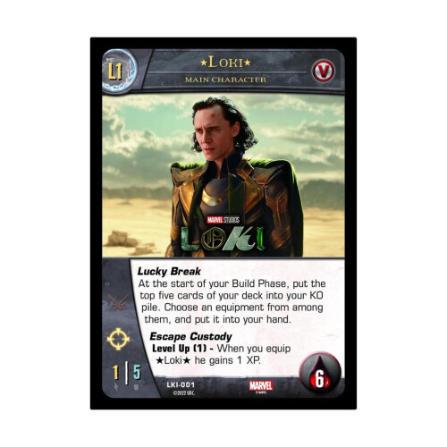 Upper Deck VS System 2PVG: Marvel: Loki 1