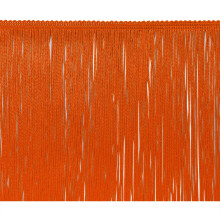 Expo interna?ionale de by The Yard 4 """" Chainette Fringe Trim Orange (5 curte taiate)