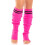 Ribbed stirrup benvarmere med atletisk stribe. 3