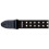 Dunlop Cinghia con Grommet Nera Dunlop D3819BK 2