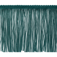 Trims by the Yard 4 lan?uri Fringe Trim Teal (taitura de 5 metri)