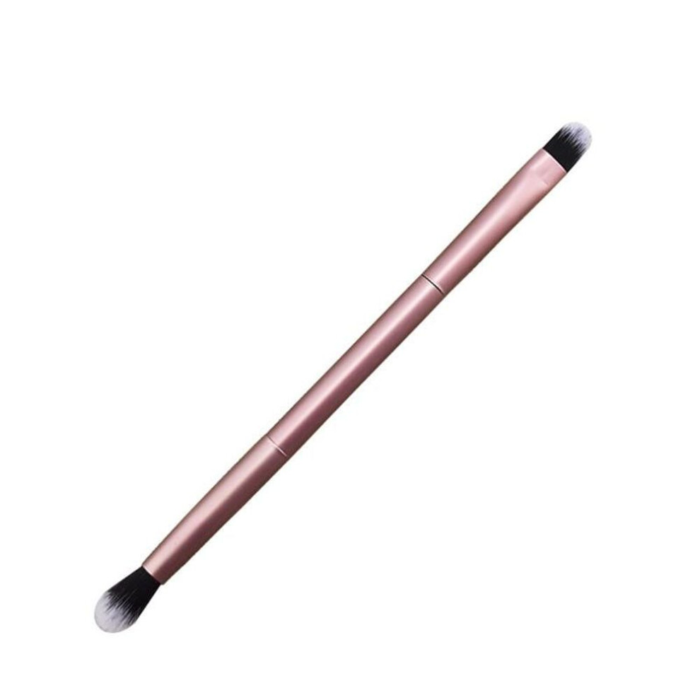 1pcs Multifunctional Double Ended Eyeshadow Eye Shadow Makeup Cosmetic Brush Tools Champagne Gold Eyeshadow Makeup Beauty Brush