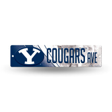 Rico Industries NCAA BYU Cougars 16-Zoll-Straenschild aus Kunststoff, Dekor