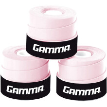 GAMMA unisex volwassen 3-pack Supreme Overgrip Pink Pack US