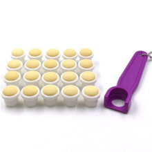 TAPP -samlingar Bingo Dauber Plain Tips 20 -PK och EZ Lift Dauber Tip Removal Tool - Purple