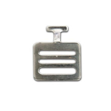 Ganci a T per spalline Champro - Football Nero 1""""