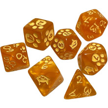 Steve Jackson Spil Kitten Polyhedral Ternings?t Orange
