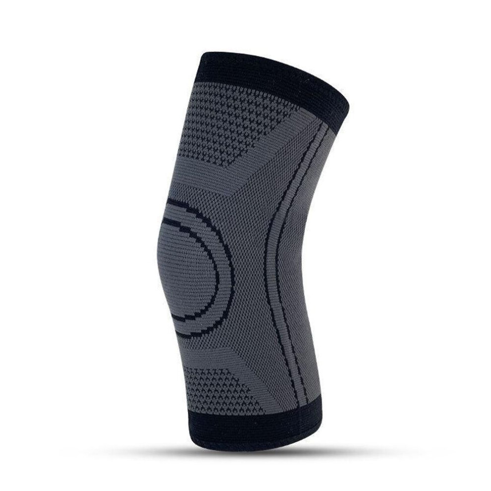 (black, XL, regular) Outdoor Sports Compression Knee Pads For Mountaineering, Cycling, Running - Non-slip Nylon Material