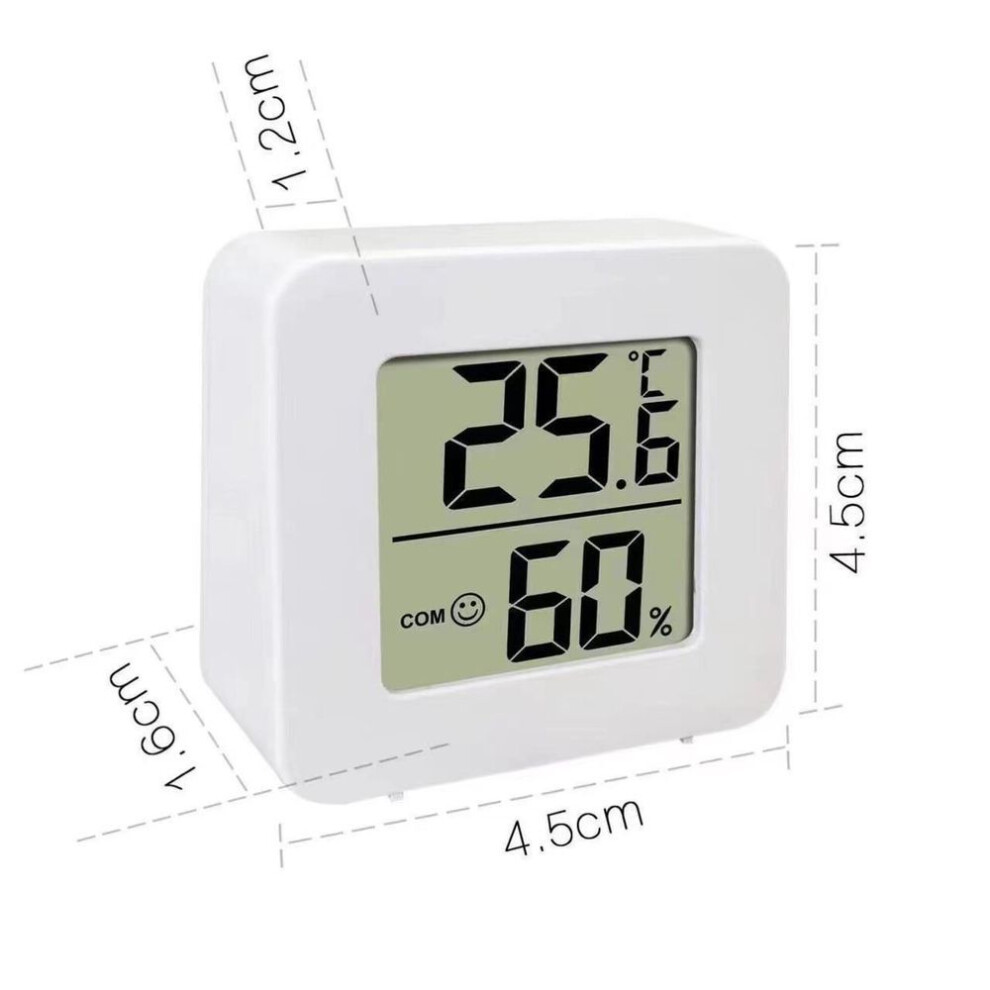 (as the picture, 688 Thermometer and Hygrometer) Mini Electronic Digital Pet Thermometer Hygrometer For Car Aquarium