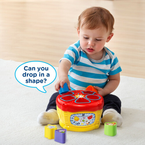 VTech VTech Sort and Discover Drum Yellow 1