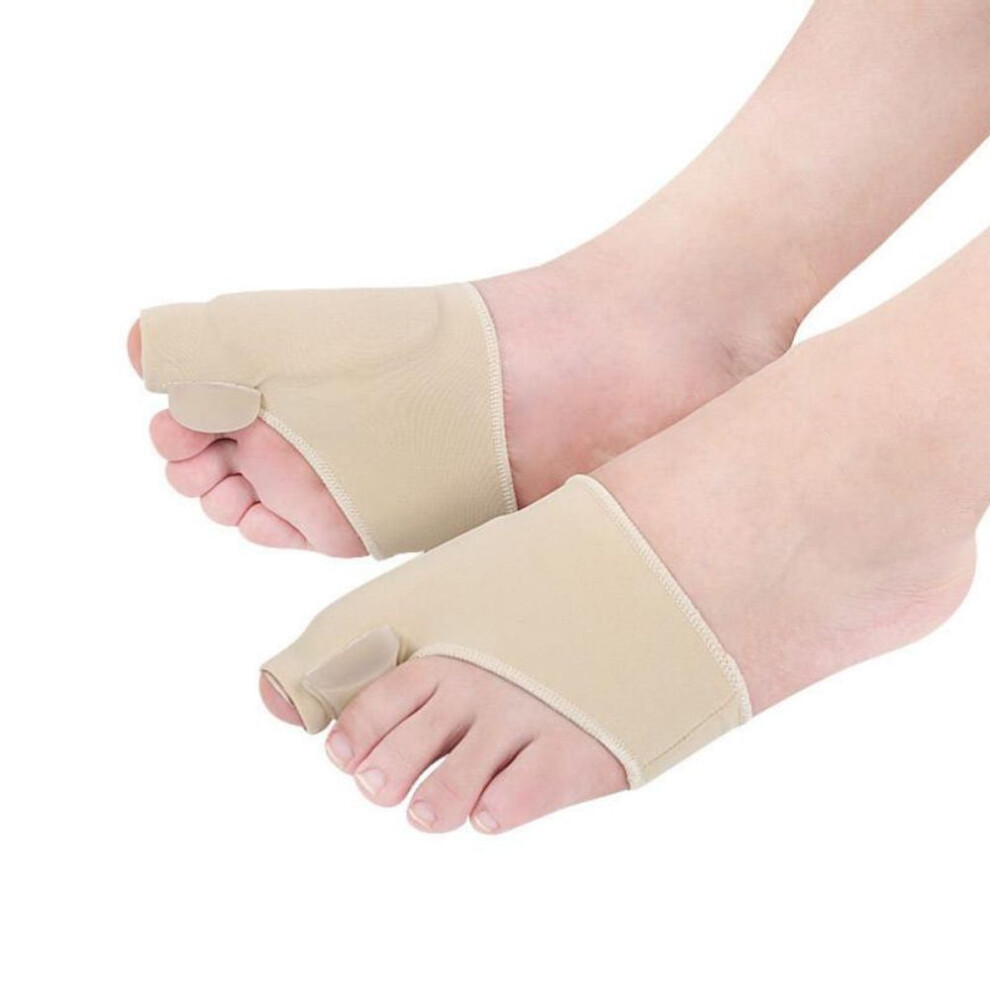 (40-45) A Pair of Big Toe Corrector Orthotics Thumb Adjuster Correction Pedicure Socks