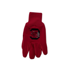 NCAA South Carolina Gamecocks Two-Tone Gloves Red/Black