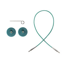 Tricot op?iuni Op?iuni cablu de ac tricotat circular interschimbabil - 16 """" Verde