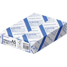 Carta Kokuyo A5 KB Spessore carta 0,09 mm 64 gsm 80 Bright (ISO) 500 fogli Certificazione FSC Importazione dal Giappone (KB-30N)