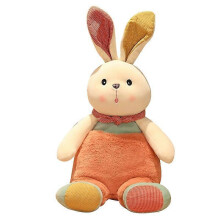 (Rabbit 28CM)Cute bunny cute warm and sunny bear doll rag doll childrens bed soothing and sleeping toy gift