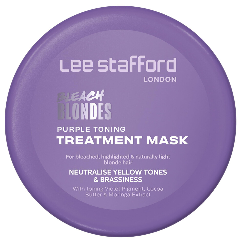 Lee Stafford Purple Reign Toning Treatment for Bleach Blondes 200ml - Image 3