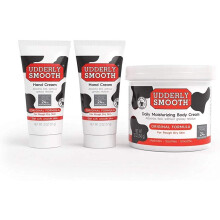 UDDERLY SMOOTH Niet-vette hand- en lichaamscr me bundel 1 kit 3 stuks