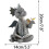 Creative reading window dinosaur garden decorative resin ornaments crafts 2