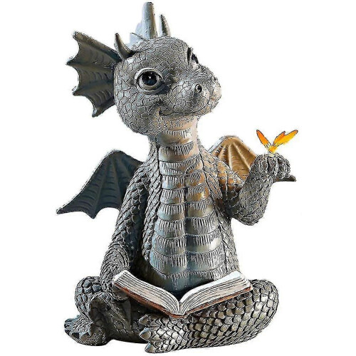 Creative reading window dinosaur garden decorative resin ornaments crafts
