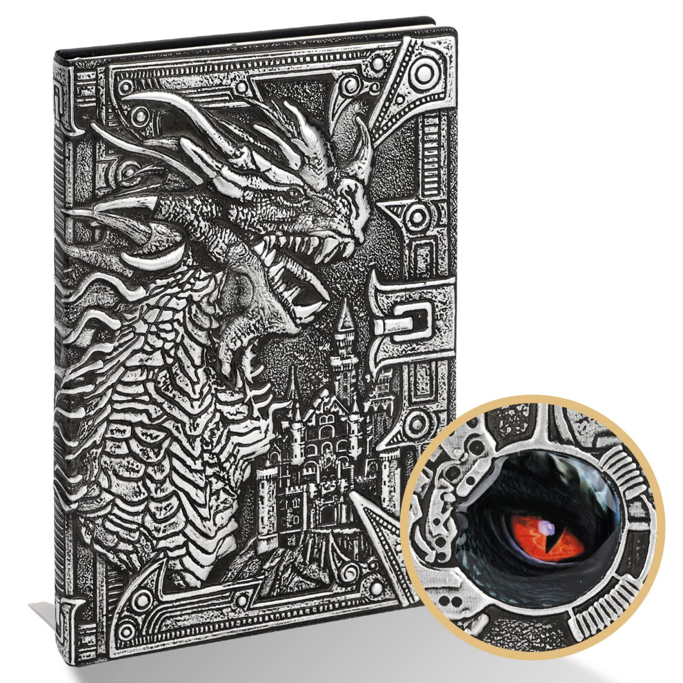 3D Dragon DND Journal Writing Notebook  Fantasy D&D Leather Journal Book for Dungeons and Dragons Gifts Nerdy DM & Players RPG Lovers Accessories  200-image-OPC-PG2F8MT-NEW