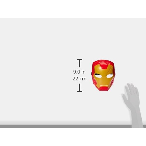 Marvel Μάσκα ήρωα Iron Man Marvel, κλασικός σχεδιασμός, για παιδιά 5 ετών και άνω 2