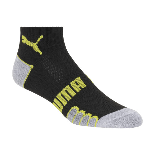 Puma Γυναικείες αθλητικές κάλτσες PUMA 6 Pack Quarter Crew, μαύρες 9 11 ΗΠΑ 2