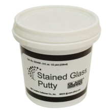 Cementov tmel na vitr e Glass Pro, cierny, 1/2 pinty (1 lb), pripraven na pou itie