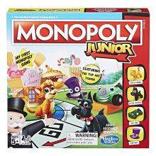 Hasbro Gaming Monopoly Junior Board Game Ages 5 and up Amazon Exclusive
