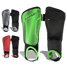 (M, Green/Black) Vizari Matera Schienbeinschoner Kinder & Erwachsene - Schienbeinschoner Fußball mit Knöchelschutz - Grün, Schwarz - Größe XXS