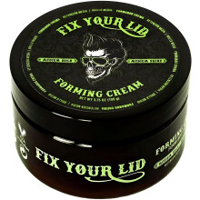 Crema modellante Fix Your Lid per lo styling dei capelli - Crema da uomo con tenuta media e lucentezza - Adatta a tutti i tipi e stili di capelli