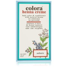 Colora Henna Kremowa farba do włosów kasztanowa 2 uncje (2 opakowania)
