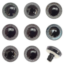 New 100pieces 16mm Large Safety Eyes for Big Stuffed Animal Plastic Craft Crochet Diy Of Puppet, Bear, Toy Doll Making Supplies