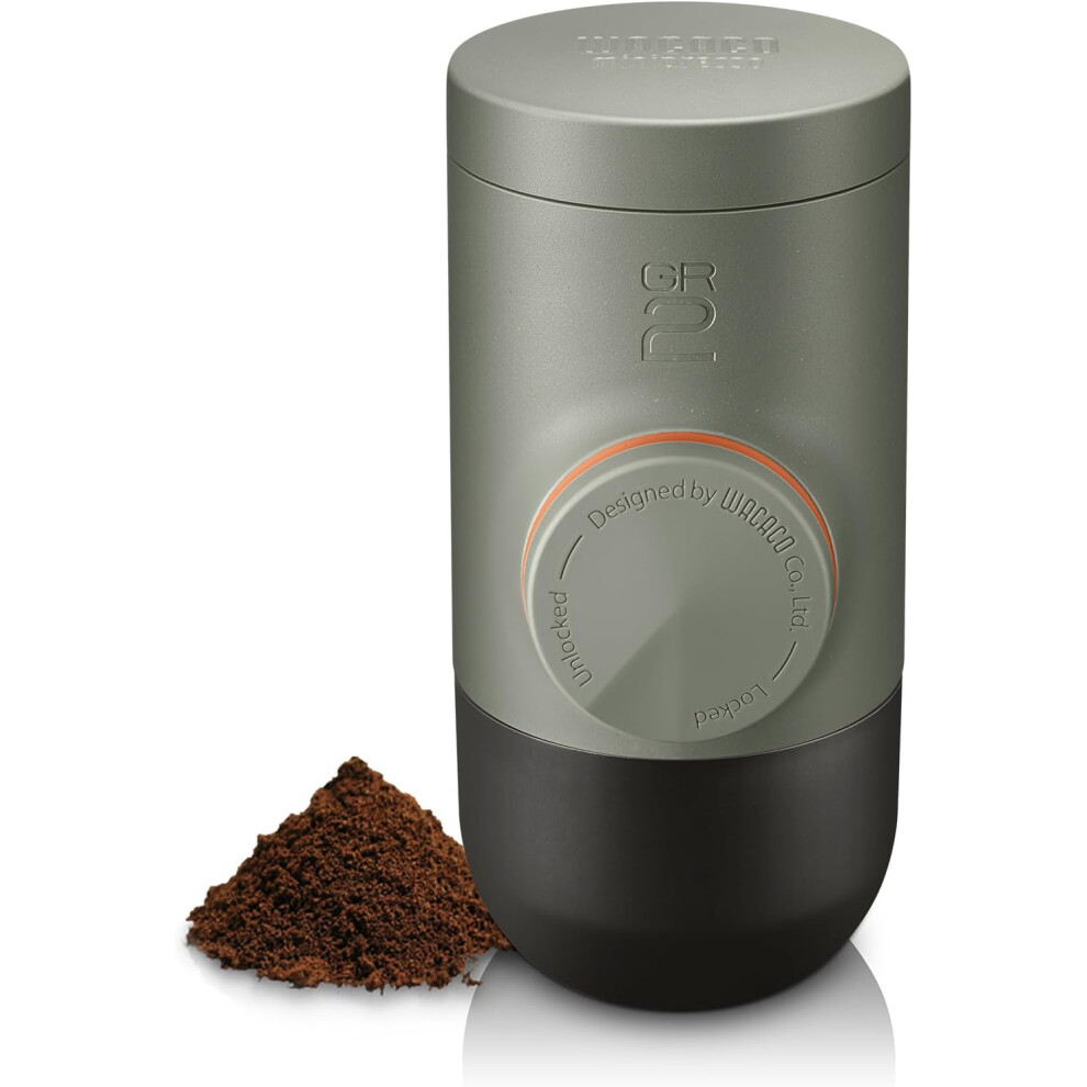 Espresso Machine for Outdoor Compatible Ground Coffee, Portable Coffee Maker 18 Bar Manually Operated, Espresso Maker On The Go