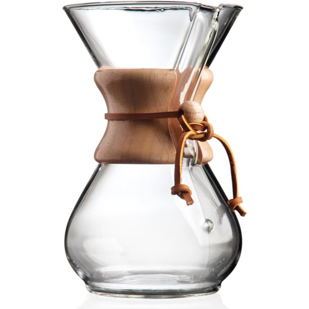 (6-Cup, Classic) Pour-Over Glass Coffeemaker - Classic Series - 6-Cup - Exclusive Packaging