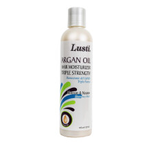 Lusti Argan Oil Hair Moisturizer Triple Strength 8 fl oz - Moisture & Nourish - Eliminate Dryness Completely