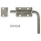 Spring Latch Asy 1/2 'W/K 1