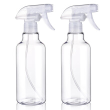Plastic spuitflessen, lege spuitfles, 500 ml, 2 stuks, zware spuitflessen, mist-/stroomwaterfles voor reinigingsoplossingen, essenti?e oli?, haarkoke