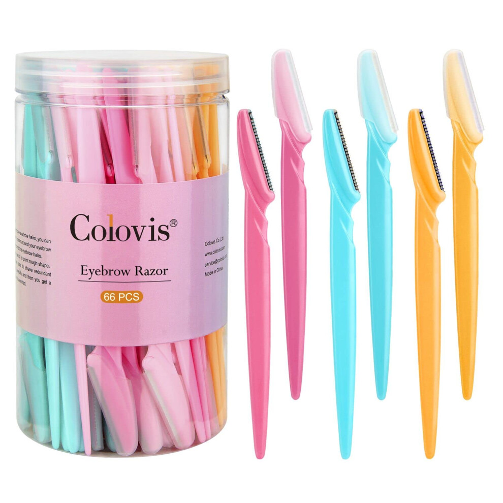 66PCS Razor I Brzytwa Twarzy Dla Kobiet I Mezczyzn Trimmer I Golarka Z Ochronna Okladka-image