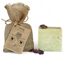 Sapone Nero Rosa Dr.Ancient - Naturale, Biologico, Vegan - Rimozione Trucco, Detergente Pelle