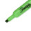 Sharpie Marcadores Sharpie estilo tanque, punta biselada, verde fluorescente, caja de 12 2