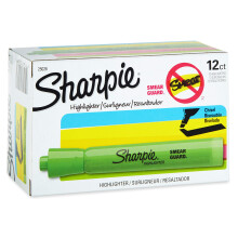 Sharpie Tank Style Highlighters Mejselspets Fluorescerande grn lda med 12 st
