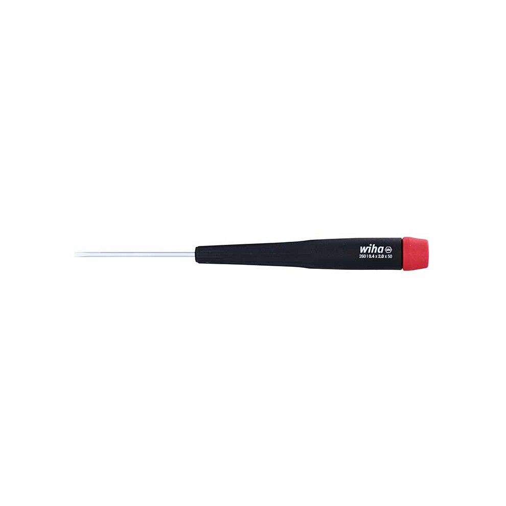 Wiha Precision Slotted Screwdriver 2.0Mm X 50Mm 084705260228
