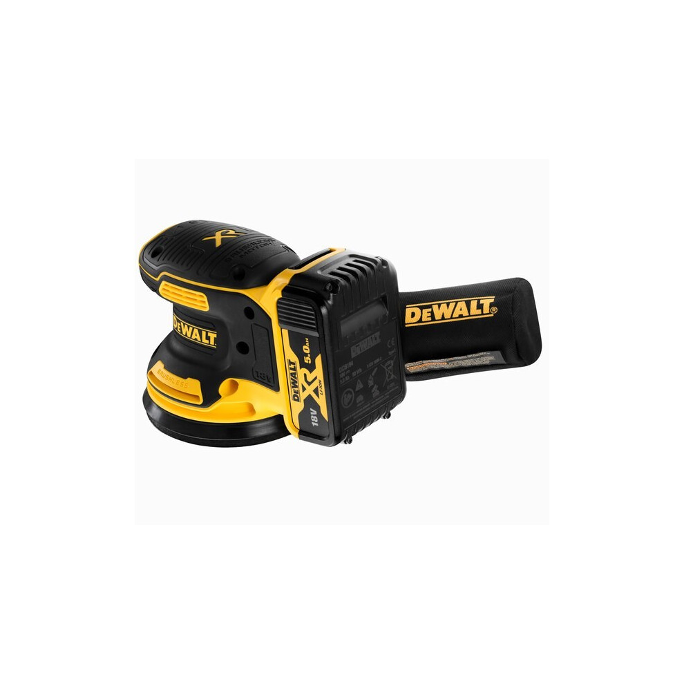 DeWALT DCW210P2-QW portable sander Sheet sander 12000 OPM Black, Orange