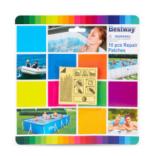 Bestway 2,5in x 2,5in Flowclear a?t??????ta ep?s?e?ast??? ep????ata ??a ?p??????a ???s? (10 ep????ata)