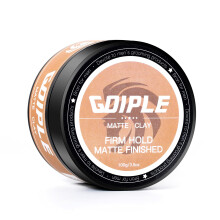 Hårstylinglera för män Fast Grepp, Matt Finish Hårlera Hårpasta för män Vattenbaserad Matt Textur Pomade