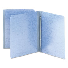 Smead 81050 Zijopening drukbord rapportafdekking Prong Fastener Letter blauw